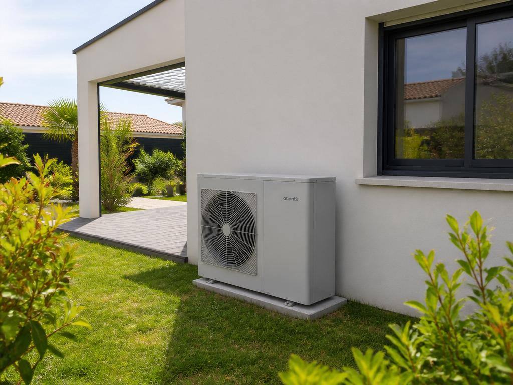 Installation d'une pompe à chaleur extérieure